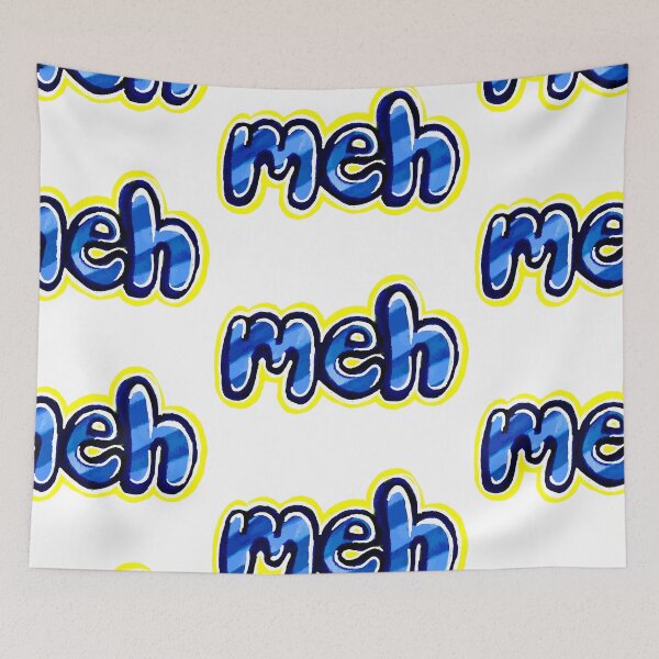 Item preview, meh designed and sold by SarcasticWords.