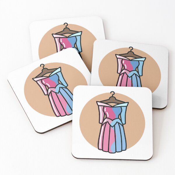 Item preview, Aurora’s blue and pink dress from Sleeping Beauty vector designed and sold by Rae & Nova.