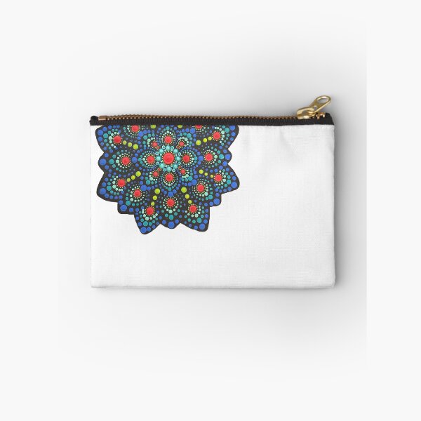 Item preview, Blue Mandala Dot Painting designed and sold by geekspeakjunk.