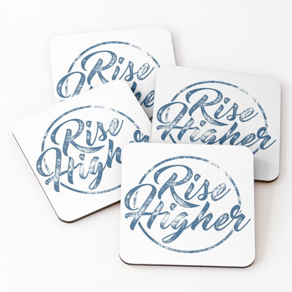 Item preview, Rise Higher Motivational Quote designed and sold by Vector Scout Lab.