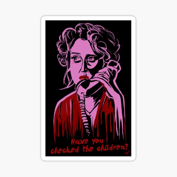 When A Stranger Calls Sticker