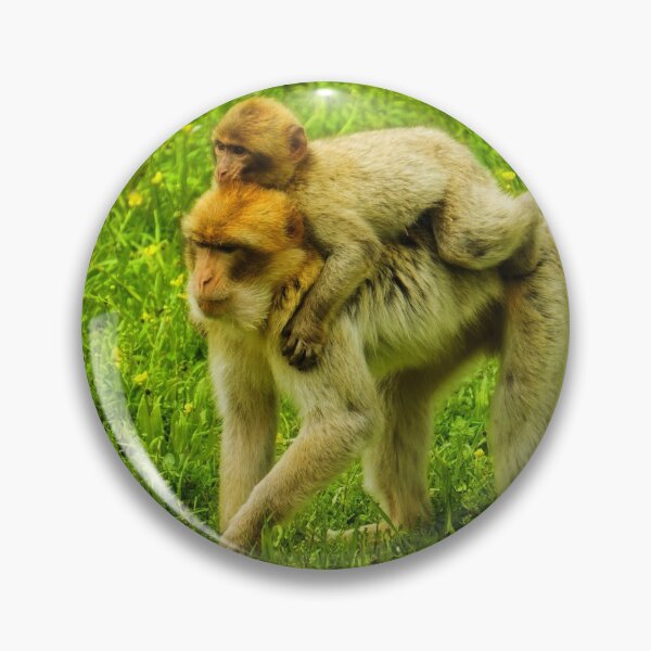 Item preview, A little monkey with its mother designed and sold by ToniStauche.
