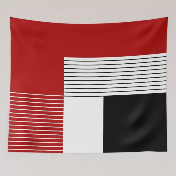 Item preview, Geometric shapes in three colors designed and sold by BattaAnastasia.