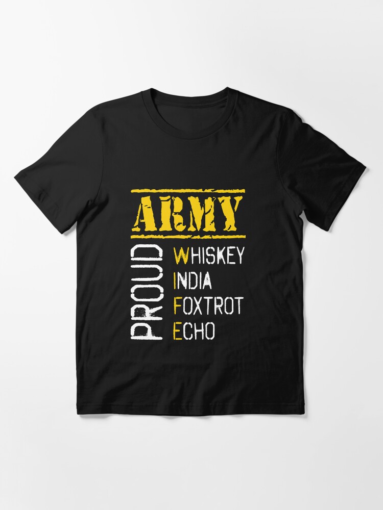 Army wife t shirt Clearance