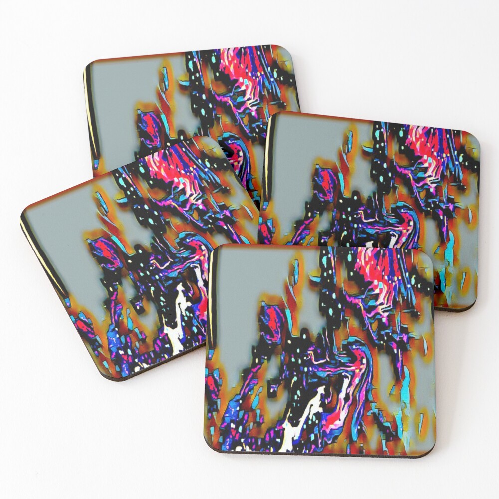 Item preview, Coasters (Set of 4) designed and sold by RailyD.