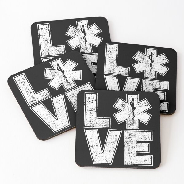 Aperçu de l'œuvre EMT Love Paramedic créée et vendue par inkedtee.