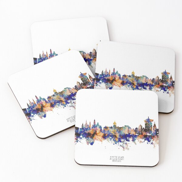 Item preview, amsterdam skyline designed and sold by BekimART2.