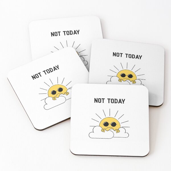 Item preview, Not Today designed and sold by CatMonkStudios.