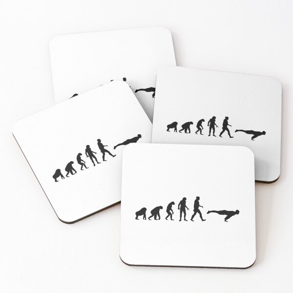 Item preview,  The evolution of man till he planches like a beast (black). designed and sold by arrogantdesign.