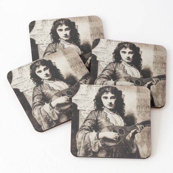 Item preview, Pilkington Pottery Mandolin Playing Girl designed and sold by JackCurtis1991.