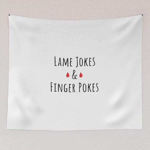 Item preview, Lame Jokes & Finger Pokes  designed and sold by CatGirl101.