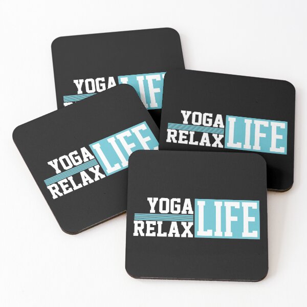 Item preview, Yoga Life Relax Life designed and sold by Rohit Gujarati.