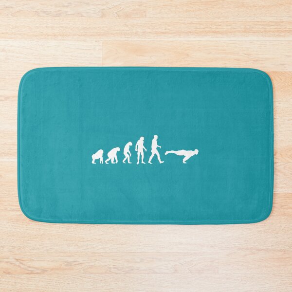Item preview, The evolution of man till he planches like a beast (white). designed and sold by arrogantdesign.