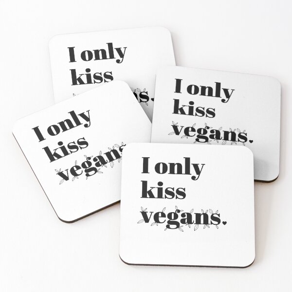 Item preview, I only kiss vegans. designed and sold by brigach.