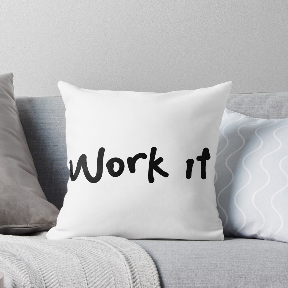 Item preview, Throw Pillow designed and sold by Textbubble.