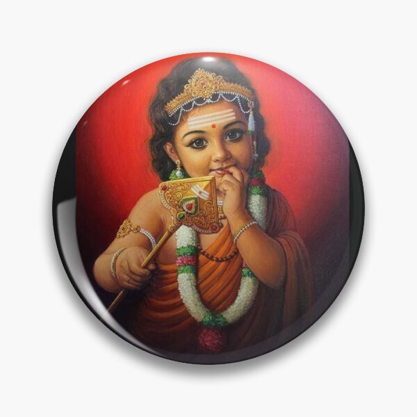 Item preview, Copie de Accessories, badge, sticker, etc "Muruga" designed and sold by DesignByEM.