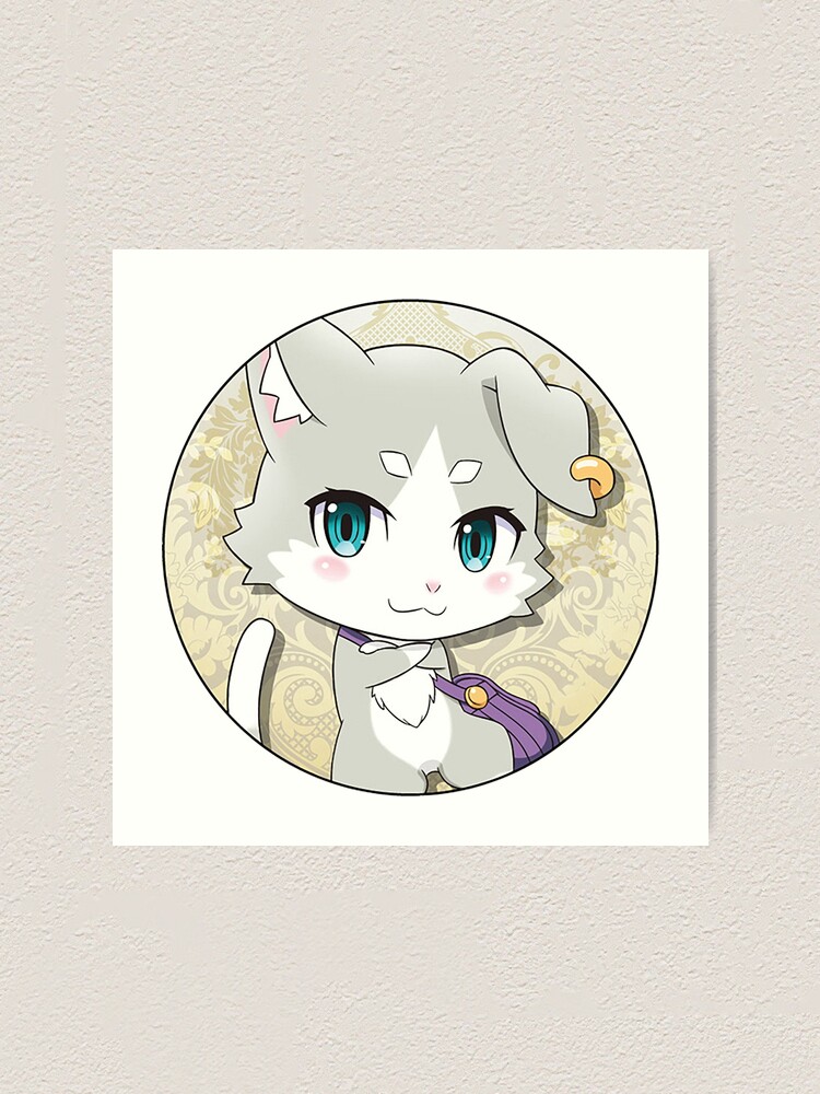 Re Zero Puck Chibi Art Print By Martineden146 Redbubble