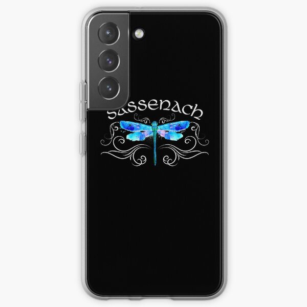 Sassenach Dragonfly Watercolor Watercolour Design Samsung Galaxy Soft Case