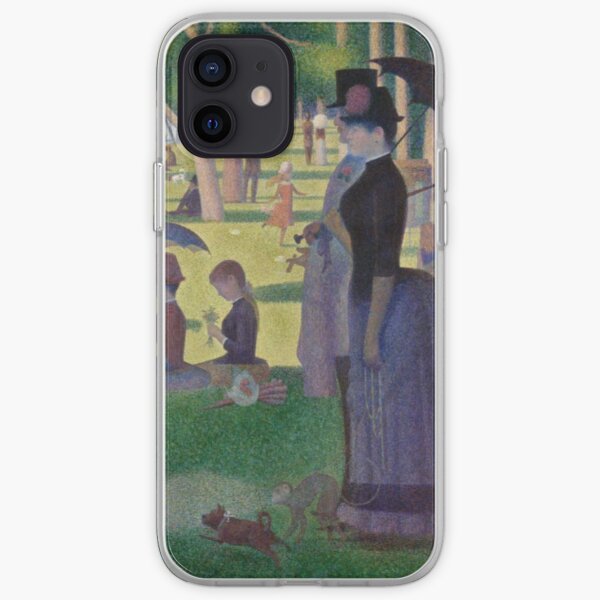 A Sunday Afternoon on the Island of La Grande Jatte Modernized iPhone Soft Case