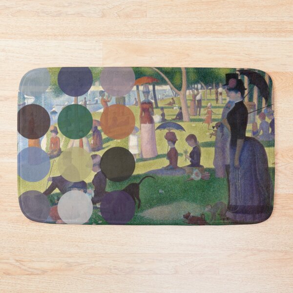 Item preview, A Sunday Afternoon on the Island of La Grande Jatte Modernized designed and sold by Kayla Benson.