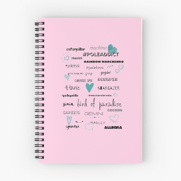 Item preview, Pole Tricks LOVE / Advanced ~  Light Blue Heart Design designed and sold by PoledanceTee.