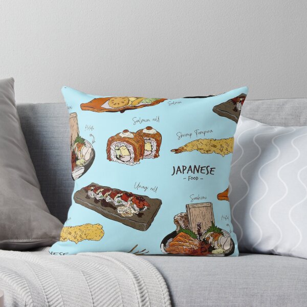 Item preview, Comida japonesa - collage dibujado a mano designed and sold by shennit.