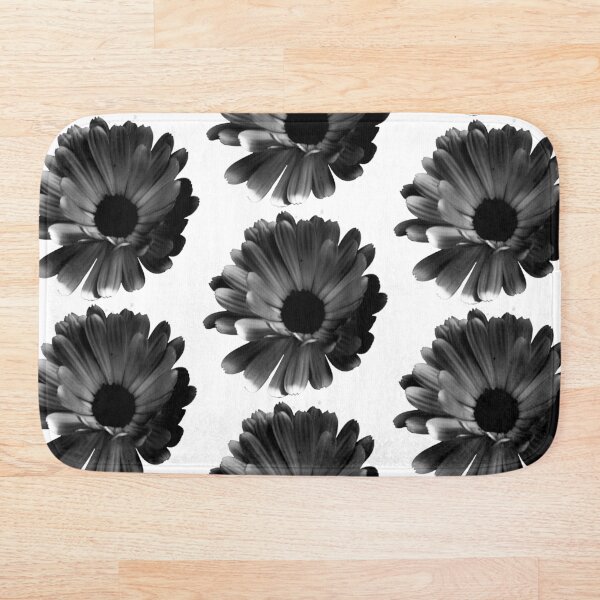 Aperçu de l'œuvre fleur noir et blanc créée et vendue par andreafs.