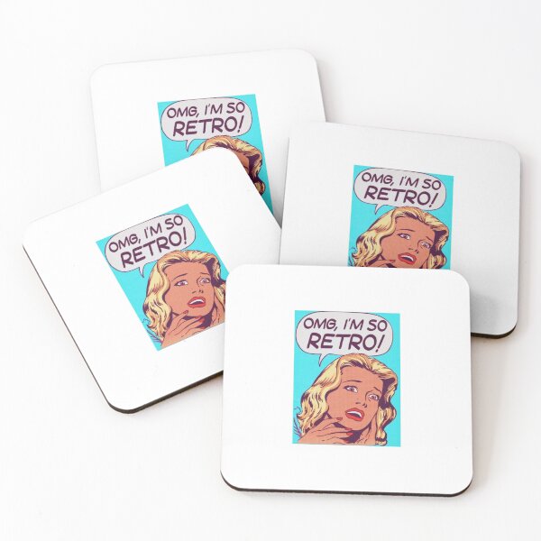 Item preview, Vintage "OMG, I'm so retro!" designed and sold by hannashine.