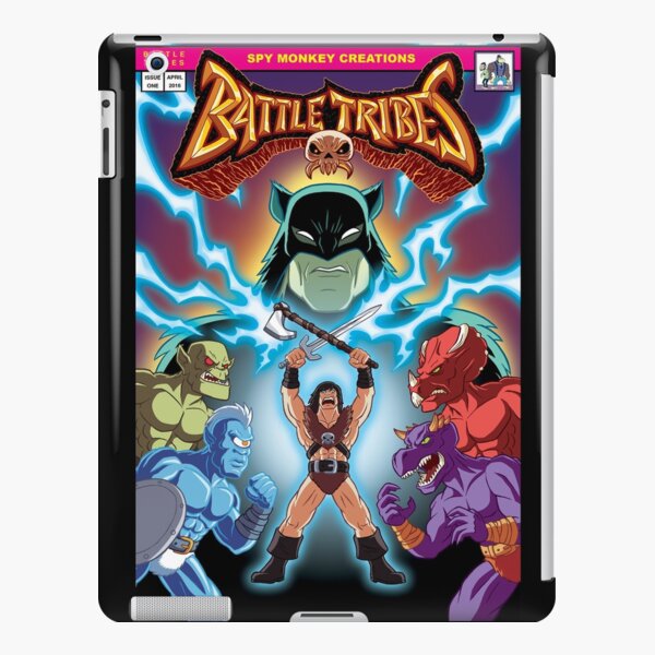 Battle Tribes Illustration - Comic Style iPad Snap Case