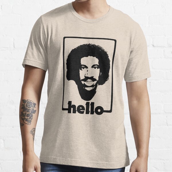 Hello - The Black Stencil Essential T-Shirt