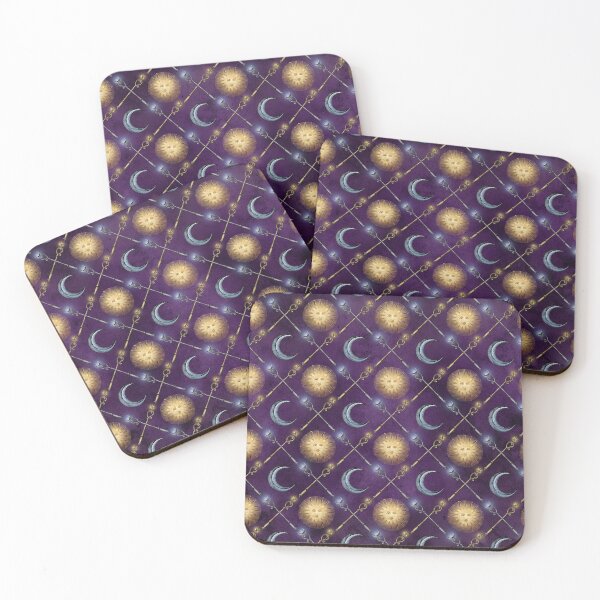 Item preview, Wizard Wizardry Magic Celestial Pattern designed and sold by digitalvintage.