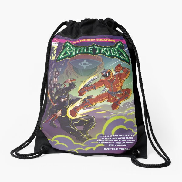 Battle Tribes - Enter the Ninja! Drawstring Bag