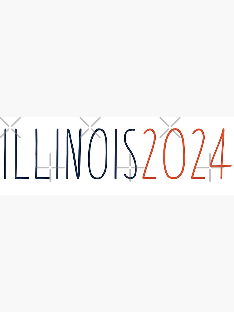 "illinois 2024" Poster for Sale by noracurtis3 Redbubble