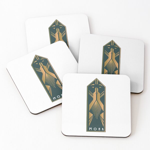 Item preview, monk art deco logo designed and sold by sarastripe.