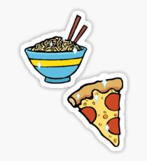 Ramen Pizza Sticker