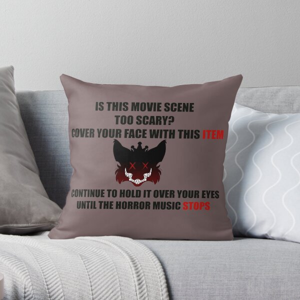Horror Protective Gear Throw Pillow