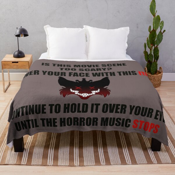 Horror Protective Gear Throw Blanket