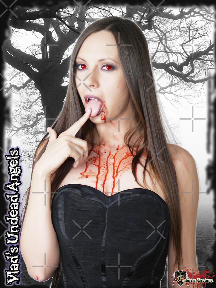 Live Undead Angels: Vampiress Eve - I Won't Bite - No Text Version by EnforcerDesigns