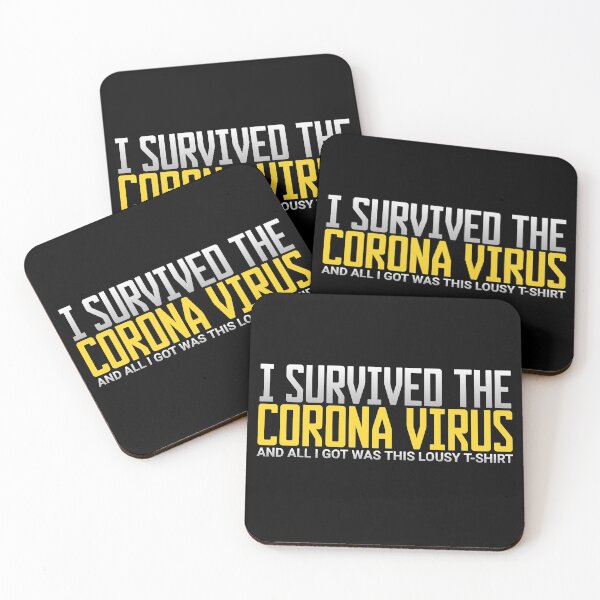 Item preview, i survived coronavirus 2020 designed and sold by NovaTees.