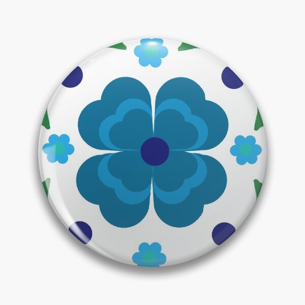 Item preview, Lala Clover Doodle Teal designed and sold by LalaDoodleBug.