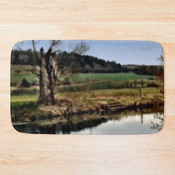 Item preview, Old tree at the river designed and sold by harietteh.