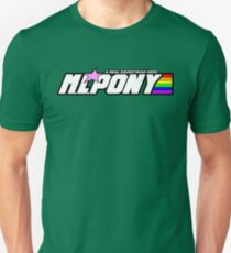 M.L. Pony - A Real Equestrian Hero - "brand new" version Unisex T-Shirt