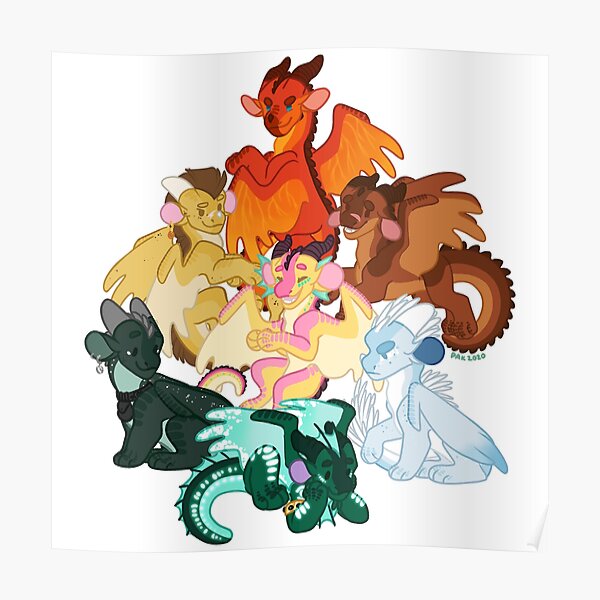 Aile de jade - WOF Wings of Fire Poster