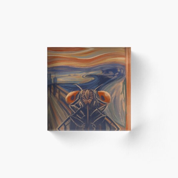 THE SCREAM Acrylic Block