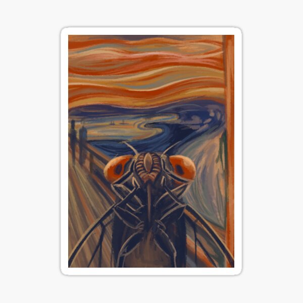 THE SCREAM Sticker