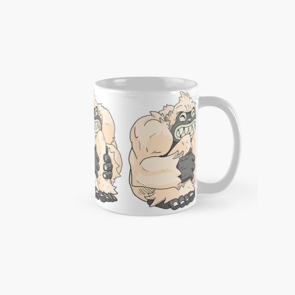 Fuzz Ball Yeti Tries To Stay Warm - Abominable Snowman - Mug