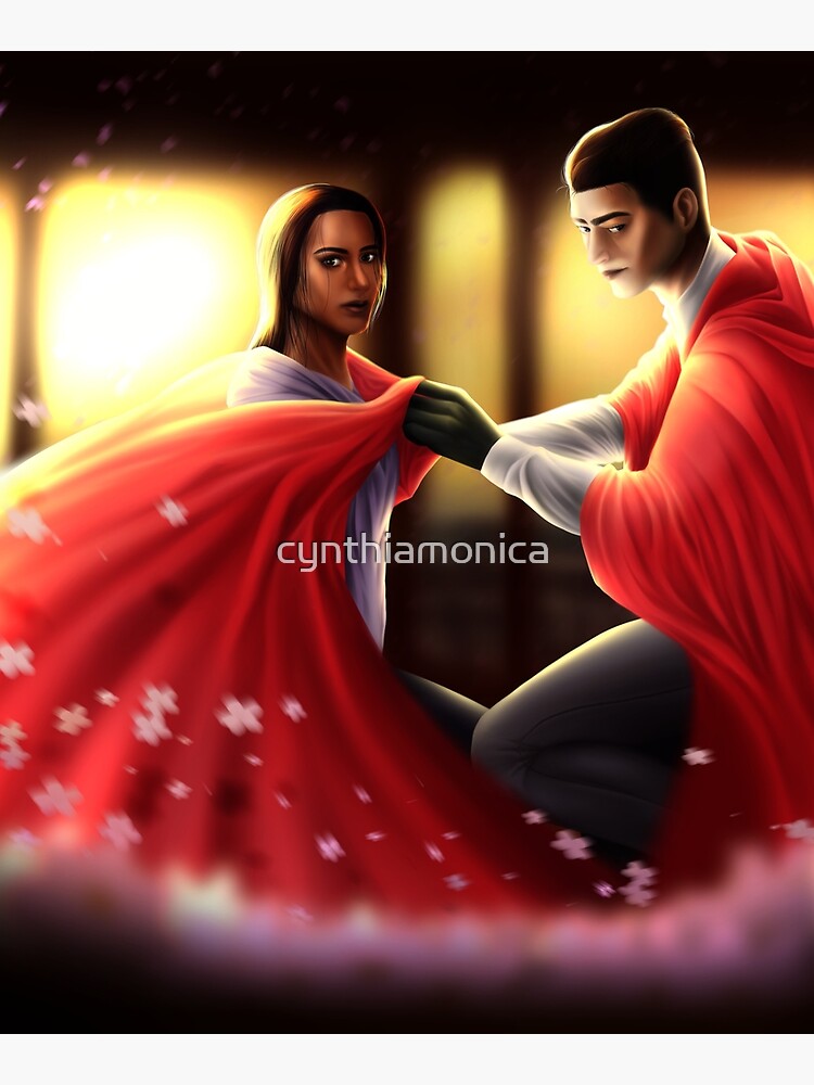 Inej and Kaz - Crooked Kingdom by cynthiamonica