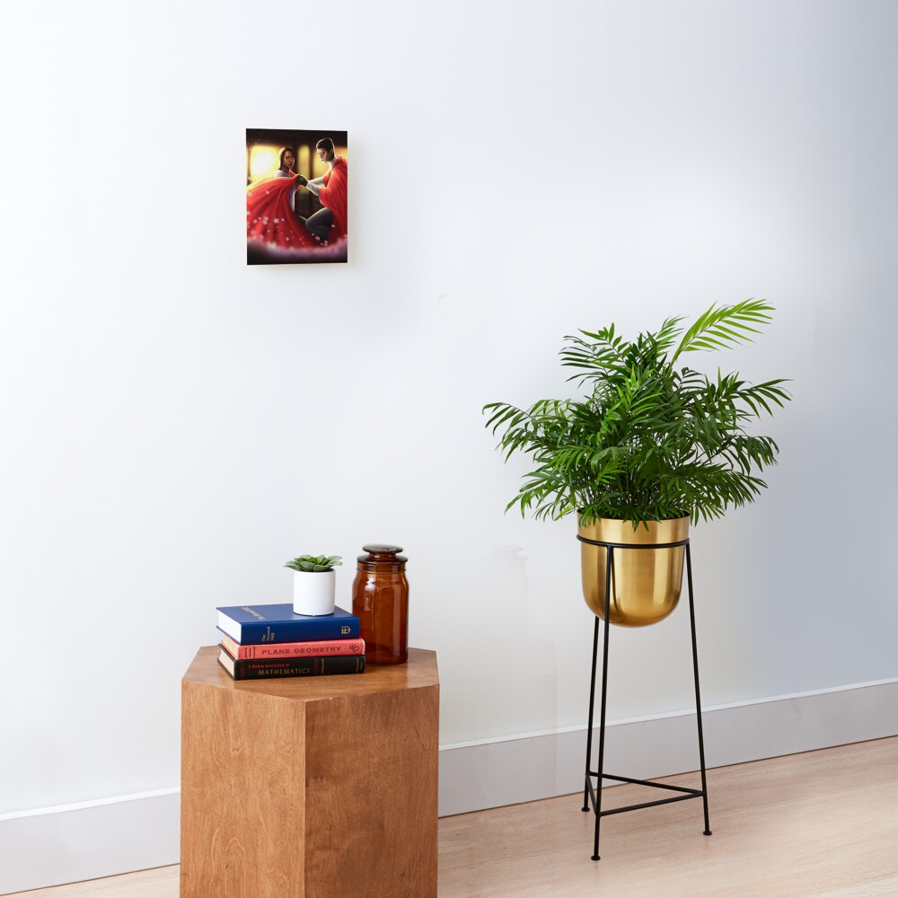 Inej and Kaz - Crooked Kingdom Mounted Print