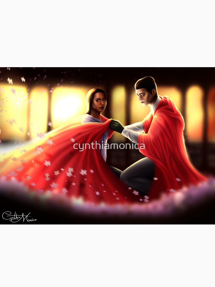 Inej and Kaz - Crooked Kingdom by cynthiamonica