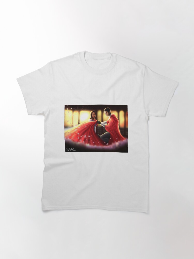 Alternate view of Inej and Kaz - Crooked Kingdom Classic T-Shirt